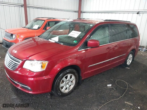 2012 Chrysler Town & Country Touring with VIN 2C4RC1BG1CR260870, listed as a IAAI auction lot 41803385 with NaN miles. Bid and sale history available at carsss.com. Image 2.