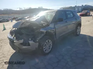 2023 Chevrolet TrailBlazer LS with VIN KL79MMS21PB173796, listed as a Copart auction lot 47354845 with 39,311 mi miles and Salvage Title. Bid and sale history available at DreamBid. Image 1.