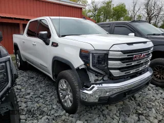 2023 GMC Sierra 1500 with VIN 1GTUUBE84PZ327510, listed as a Copart auction lot 51716385 with 30,590 mi miles and Salvage Title. Bid and sale history available at DreamBid. Image 4.