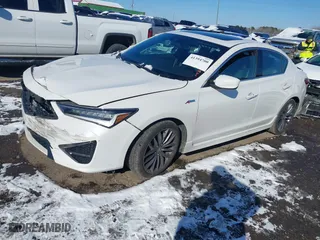 2019 Acura ILX w/Premium/A-Spec Pkg with VIN 19UDE2F85KA002966, listed as a IAAI auction lot 41394700 with 76486 miles. Bid and sale history available at carsss.com. Image 17.