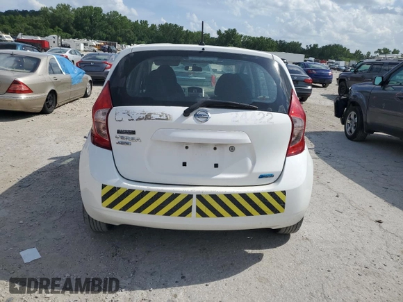 2016 Nissan Note S with VIN 3N1CE2CP5GL388426, listed as a Copart auction lot 62120595 with 133,203 mi miles and Clean title. Bid and sale history available at DreamBid. Image 6.