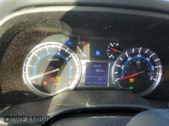 2015 Toyota 4Runner Limited with VIN JTEBU5JRXF5219160, listed as a Copart auction lot 52929535 with 225,638 mi miles and Salvage Title. Bid and sale history available at DreamBid. Image 9.