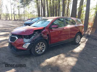 2021 Chevrolet Equinox LT with VIN 2GNAXUEV6M6135144, listed as a IAAI auction lot 42006489 with 83,716 mi miles and . Bid and sale history available at DreamBid. Image 2.