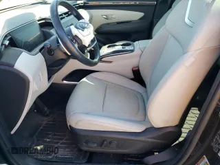 2024 Hyundai Tucson with VIN KM8JDDD27RU145565, listed as a Copart auction lot 75625264 with 16,357 mi miles and Salvage title. Bid and sale history available at DreamBid. Image 7.