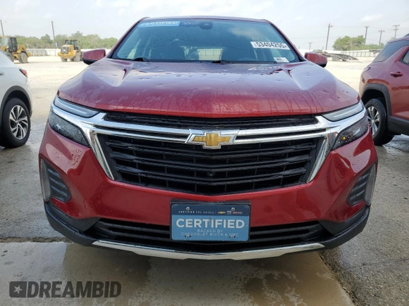 2023 Chevrolet Equinox LT with VIN 3GNAXKEGXPL130079, listed as a Copart auction lot 53404255 with 28,574 mi miles and Clean title. Bid and sale history available at DreamBid. Image 5.