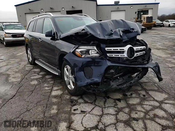 2019 Mercedes-Benz GLS with VIN 4JGDF6EE9KB225608, listed as a Copart auction lot 70977092 with 0 mi miles. Bid and sale history available at carsss.com. Image 12.