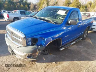 2008 Dodge 1500 ST with VIN 1D7HA16K08J195026, listed as a IAAI auction lot 41185748 with 123,171 mi miles and . Bid and sale history available at DreamBid. Image 2.
