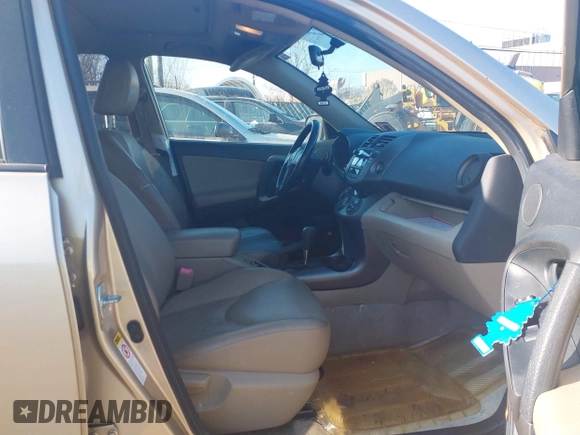 2010 Toyota RAV4 Ltd with VIN JTMDF4DV1A5020971, listed as a IAAI auction lot 41336888 with 214,838 mi miles. Bid and sale history available at carsss.com. Image 5.