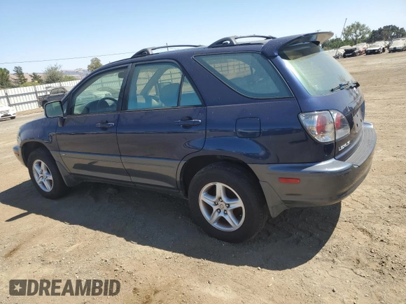 2001 Lexus RX 300 with VIN JTJHF10U910182662, listed as a Copart auction lot 68949534 with 214,931 mi miles and Clean Title. Bid and sale history available at carsss.com. Image 2.