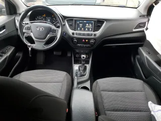2018 Hyundai Accent Limited with VIN 3KPC34A36JE034117, listed as a Copart auction lot 79517803 with 118,075 mi miles and Salvage Title. Bid and sale history available at carsss.com. Image 8.