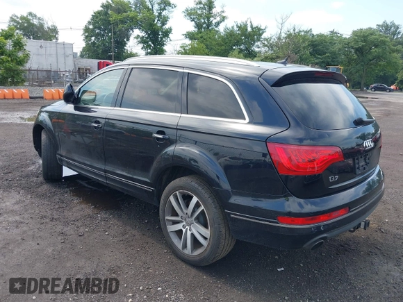 2012 Audi Q7 Premium Plus with VIN WA1LGAFEXCD008924, listed as a IAAI auction lot 42619348 with 153,529 mi miles and . Bid and sale history available at DreamBid. Image 3.