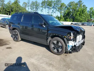 2024 Hyundai Santa Fe Hybrid SEL with VIN 5NMP2DG17RH001786, listed as a Copart auction lot 58063684 with 4,803 mi miles and Salvage Title. Bid and sale history available at carsss.com. Image 4.