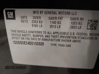 2013 Cadillac CTS Premium z VIN 1G6DS5E34D0103328, wystawiony jako IAAI lot #41501406 z przebiegiem 157 633 mil mil oraz . Historia ofert i sprzedaży dostępna na DreamBid. Obrazek 9.