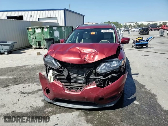 2014 Nissan Rogue SL with VIN 5N1AT2MT5EC778131, listed as a Copart auction lot 52857505 with 168,761 mi miles and Salvage Title. Bid and sale history available at carsss.com. Image 15.