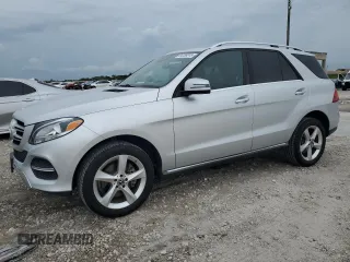 2018 Mercedes-Benz GLE 350 with VIN 4JGDA5HB7JB134572, listed as a Copart auction lot 64259515 with 85,500 mi miles and Salvage title. Bid and sale history available at DreamBid. Image 1.