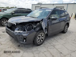 2021 Subaru Forester Premium with VIN JF2SKAJC6MH576802, listed as a Copart auction lot 62687545 with 52,678 mi miles and Salvage title. Bid and sale history available at DreamBid. Image 1.