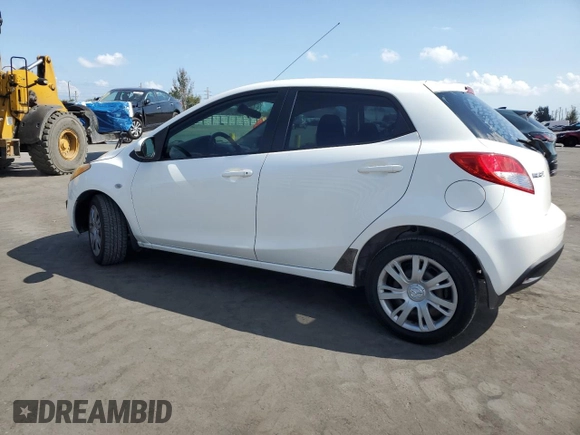 2014 Mazda 2 Sport with VIN JM1DE1KY2E0185624, listed as a Copart auction lot 50622285 with 73,590 mi miles and Salvage Title. Bid and sale history available at carsss.com. Image 2.