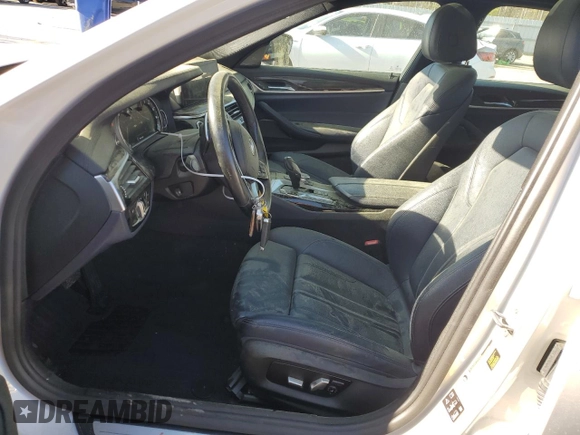 2017 BMW 5 Series 530i xDrive with VIN WBAJA7C30HWA70347, listed as a Copart auction lot 49406155 with 89,908 mi miles and Salvage Title. Bid and sale history available at carsss.com. Image 7.