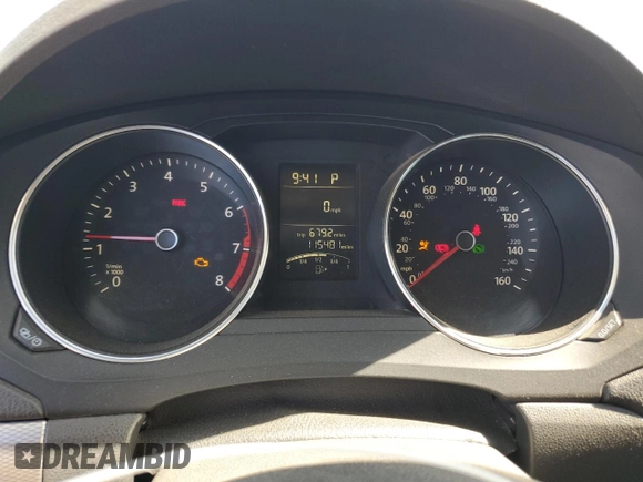 2015 Volkswagen Jetta SE with VIN 3VWD17AJ0FM418866, listed as a Copart auction lot 58523195 with 115,481 mi miles and Salvage title. Bid and sale history available at DreamBid. Image 9.