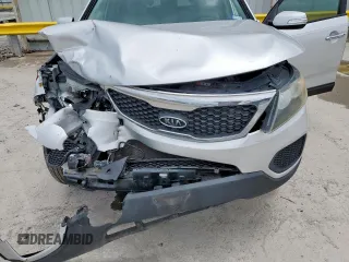 2013 Kia Sorento LX with VIN 5XYKT3A19DG396227, listed as a Copart auction lot 63595135 with 157,268 mi miles and Salvage title. Bid and sale history available at DreamBid. Image 11.