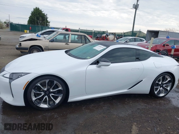 2018 Lexus LC 500h z VIN JTHHP5AY9JA000847, wystawiony jako IAAI lot #41898193 z przebiegiem 54 626 mil mil oraz . Historia ofert i sprzedaży dostępna na DreamBid. Obrazek 14.