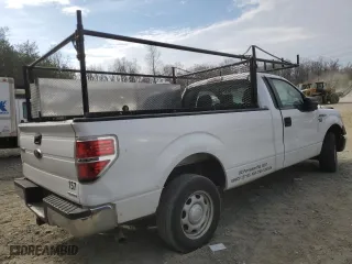 2014 Ford F-150 XL with VIN 1FTMF1CM7EKE77640, listed as a Copart auction lot 49210625 with 182,785 mi miles and Salvage Title. Bid and sale history available at carsss.com. Image 3.