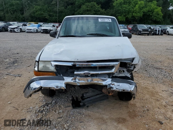 1998 Ford Ranger XL with VIN 1FTYR10U0WUC13727, listed as a Copart auction lot 53261175 with 128,117 mi miles and Salvage Title. Bid and sale history available at DreamBid. Image 5.