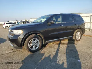 2013 Dodge Durango Crew with VIN 1C4SDHDT6DC614023, listed as a Copart auction lot 41464635 with 151,347 mi miles and Clean Title. Bid and sale history available at carsss.com. Image 1.