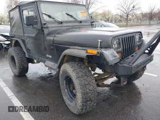 1995 Jeep Wrangler S with VIN 1J4FY19P0SP258399, listed as a IAAI auction lot 41970320 with 151,621 mi miles. Bid and sale history available at carsss.com. Image 6.
