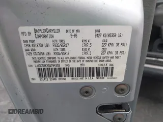 2005 Jeep Liberty Limited with VIN 1J4GK58KX5W704393, listed as a IAAI auction lot 41675508 with 188,403 mi miles. Bid and sale history available at carsss.com. Image 9.