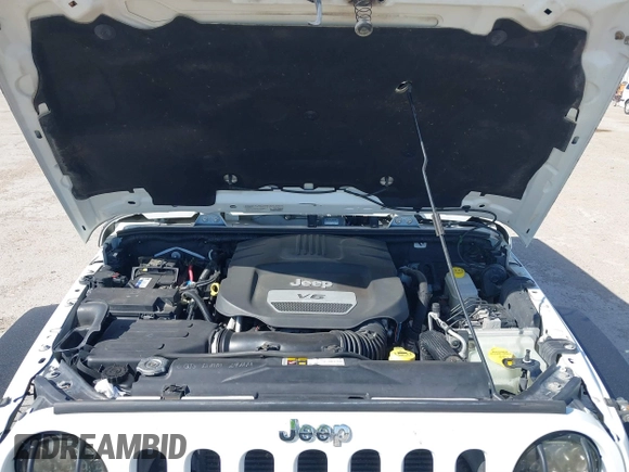 2014 Jeep Wrangler Unlimited Rubicon with VIN 1C4BJWFG1EL167423, listed as a IAAI auction lot 41861109 with 104,669 mi miles. Bid and sale history available at carsss.com. Image 10.