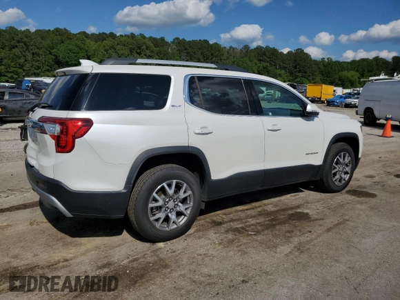 2020 GMC Acadia SLT z VIN 1GKKNMLS8LZ230923, wystawiony jako Copart lot #56700125 z przebiegiem 65 851 mil mil oraz Szkoda całkowita • Salvage title. Historia ofert i sprzedaży dostępna na DreamBid. Obrazek 3.