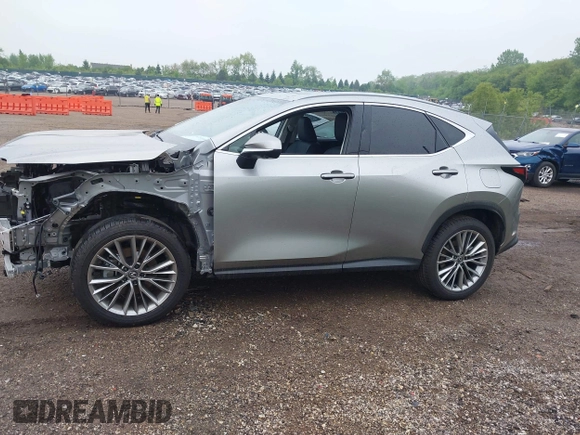 2025 Lexus NX 350h Premium z VIN JTJGKCEZ2S2054535, wystawiony jako IAAI lot #42300774 z przebiegiem 2 612 mil mil oraz . Historia ofert i sprzedaży dostępna na DreamBid. Obrazek 15.