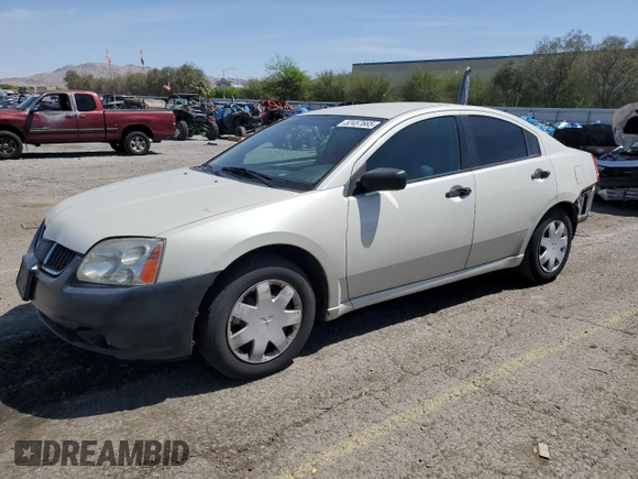2004 Mitsubishi Galant DE with VIN 4A3AB26F64E085082, listed as a Copart auction lot 52457665 with 175,956 mi miles and Salvage Title. Bid and sale history available at carsss.com. Image 1.
