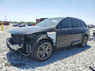 2019 Audi Q7 Prestige with VIN WA1VAAF73KD027177, listed as a Copart auction lot 53689615 with 60,506 mi miles and Salvage Title. Bid and sale history available at carsss.com. Image 1.