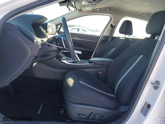 2023 Hyundai Sonata Hybrid SEL with VIN KMHL34JJ6PA070329, listed as a Copart auction lot 87110374 with 17,449 mi miles and Salvage Title. Bid and sale history available at carsss.com. Image 7.