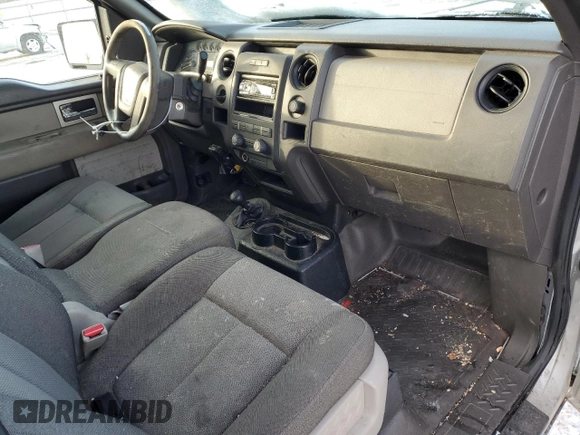 2010 Ford F-150 XL with VIN 1FTMF1EW1AKE04336, listed as a Copart auction lot 89282095 with 248,946 mi miles and Clean Title. Bid and sale history available at DreamBid. Image 8.