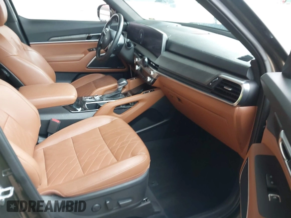 2023 Kia Telluride SX Prestige X-Line with VIN 5XYP5DGC5PG407971, listed as a IAAI auction lot 41578334 with 50,481 mi miles and . Bid and sale history available at DreamBid. Image 5.