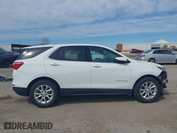 2019 Chevrolet Equinox LT z VIN 2GNAXKEVXK6256700, wystawiony jako IAAI lot #41655963 z przebiegiem 80 294 mil mil oraz . Historia ofert i sprzedaży dostępna na DreamBid. Obrazek 14.
