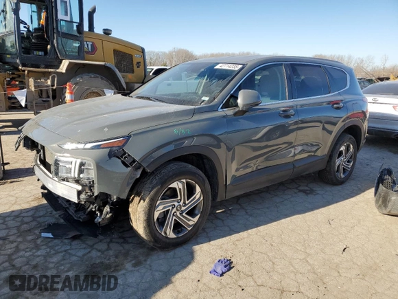 2022 Hyundai Santa Fe SE with VIN 5NMS1DAJ4NH408545, listed as a Copart auction lot 42714235 with 29,082 mi miles and Salvage Title. Bid and sale history available at carsss.com. Image 1.