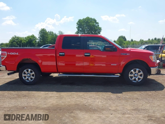 2013 Ford F-150 XL with VIN 1FTFW1ET9DFB51262, listed as a IAAI auction lot 42636718 with 335,491 mi miles and . Bid and sale history available at DreamBid. Image 13.