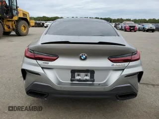 2022 BMW 8 Series M850i with VIN WBAGV8C02NCJ60944, listed as a Copart auction lot 71760253 with 6,350 mi miles. Bid and sale history available at carsss.com. Image 6.