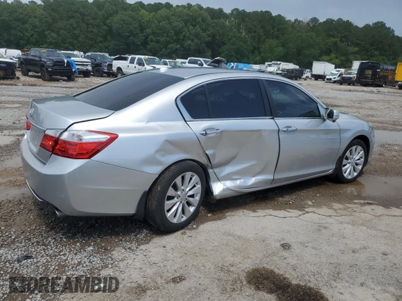 2015 Honda Accord EX-L with VIN 1HGCR2F84FA121002, listed as a Copart auction lot 62891965 with 120,037 mi miles and Salvage title. Bid and sale history available at DreamBid. Image 3.