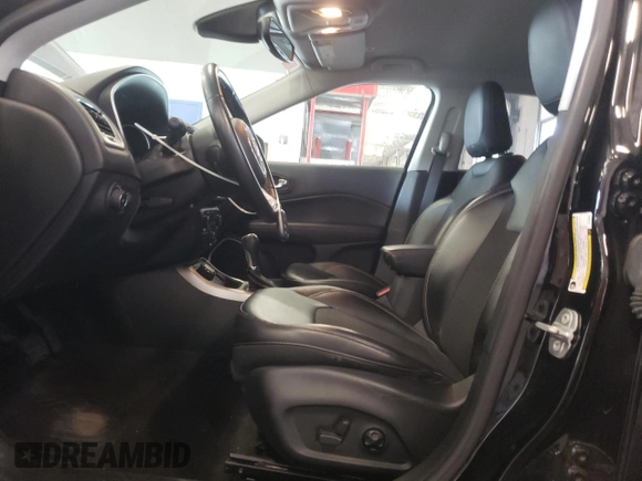 2018 Jeep Compass Latitude with VIN 3C4NJDBB0JT180531, listed as a Copart auction lot 64718445 with 45,407 mi miles and Salvage title. Bid and sale history available at DreamBid. Image 7.