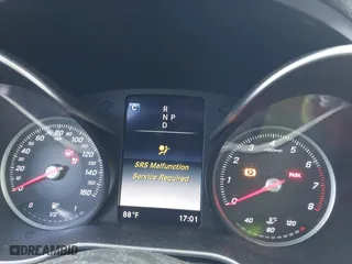 2015 Mercedes-Benz C-Class C 300 with VIN 55SWF4JB7FU084505, listed as a IAAI auction lot 41932523 with 1 mi miles. Bid and sale history available at carsss.com. Image 7.
