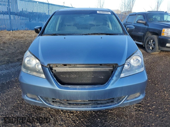 2006 Honda Odyssey LX with VIN 5FNRL38286B508295, listed as a Copart auction lot 46486555 with 352,003 mi miles and Salvage Title. Bid and sale history available at carsss.com. Image 5.