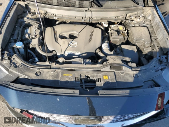 2021 Mazda CX-9 Signature with VIN JM3TCBEY9M0521875, listed as a Copart auction lot 75004384 with 27,486 mi miles and Salvage Title. Bid and sale history available at carsss.com. Image 12.