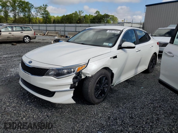 2016 Kia Optima LX with VIN KNAGT4L32G5072525, listed as a Copart auction lot 52811245 with 109,169 mi miles and Clean Title. Bid and sale history available at carsss.com. Image 1.