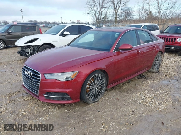 2018 Audi A6 Premium Plus with VIN WAUD8AFC3JN008385, listed as a IAAI auction lot 41209017 with 68,059 mi miles. Bid and sale history available at carsss.com. Image 21.