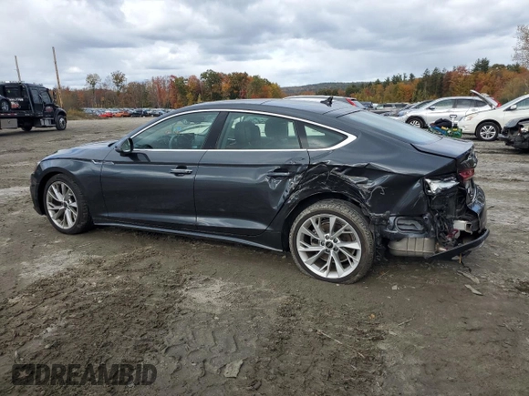 2022 Audi A5 Sportback Premium with VIN WAUABCF5XNA032343, listed as a Copart auction lot 76373244 with 32,412 mi miles and Salvage Title. Bid and sale history available at carsss.com. Image 2.